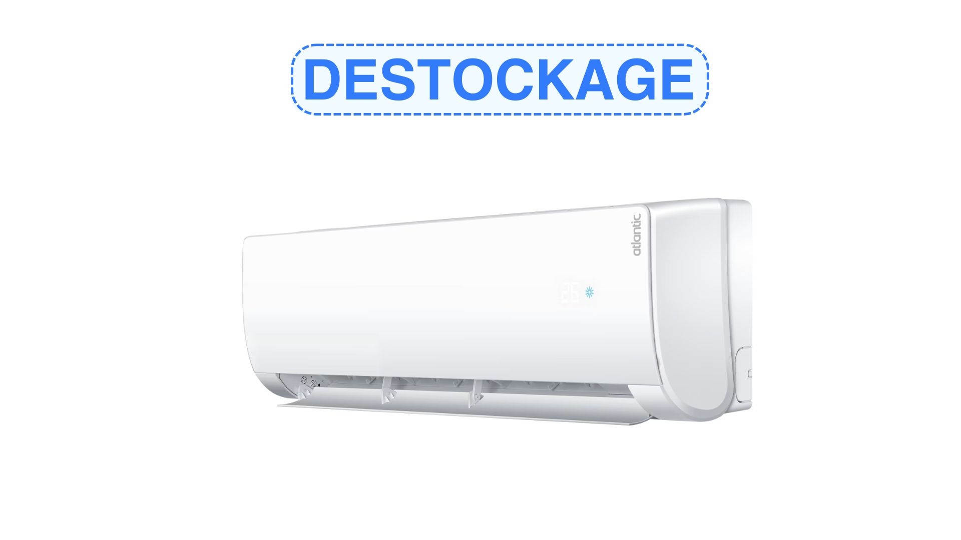 Atlantic Clim & Ventil - AS 018 NB.UI - unite interieure climatiseur mural Zenkeo 5000W R32 - ATLANTIC