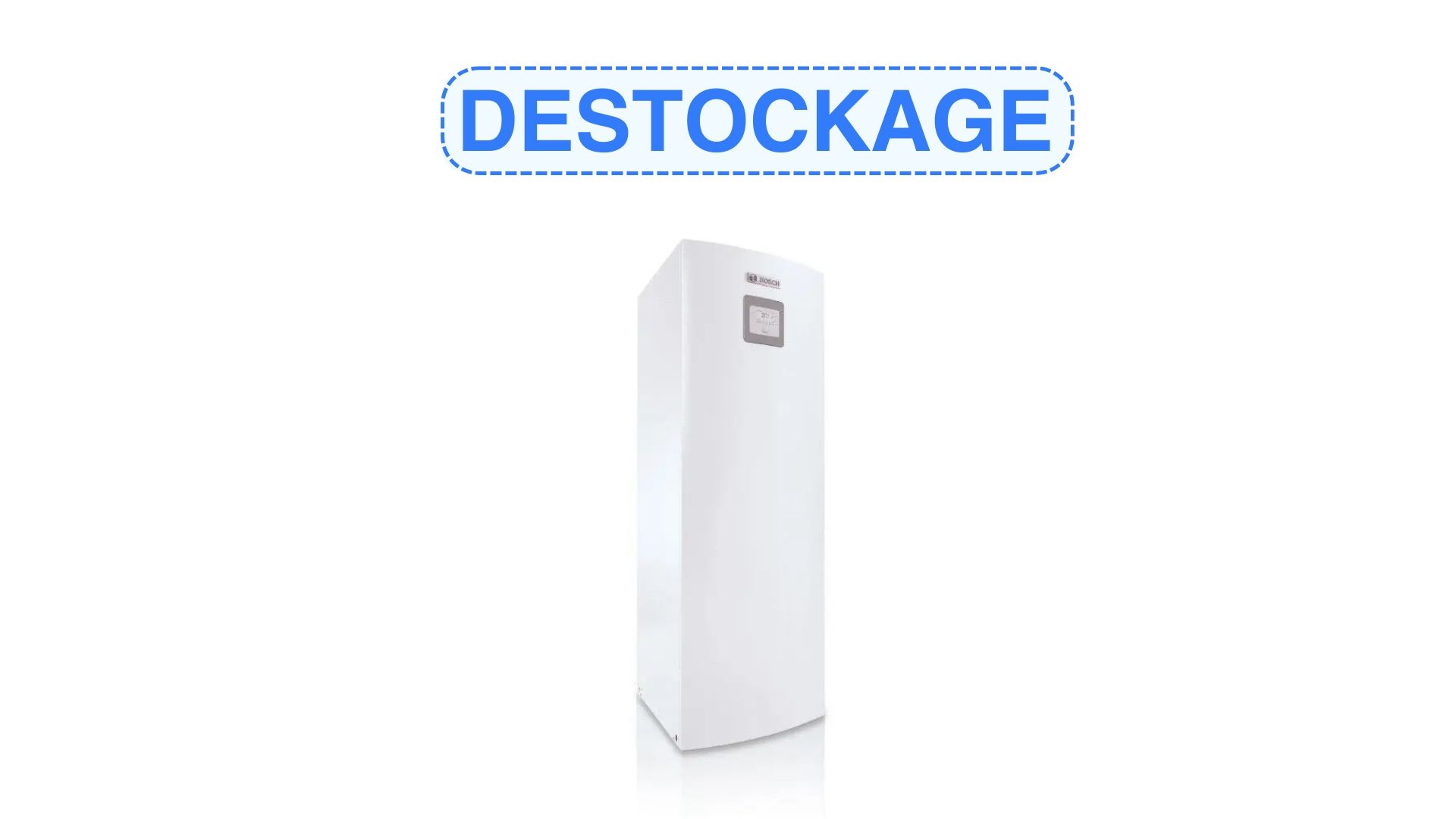 COMPRESS 7000 AW - AEROTHERMIE - Pompe à chaleur air/eau compacte réversible + Appoint électrique - Unité intérieure colonne - BOSCH