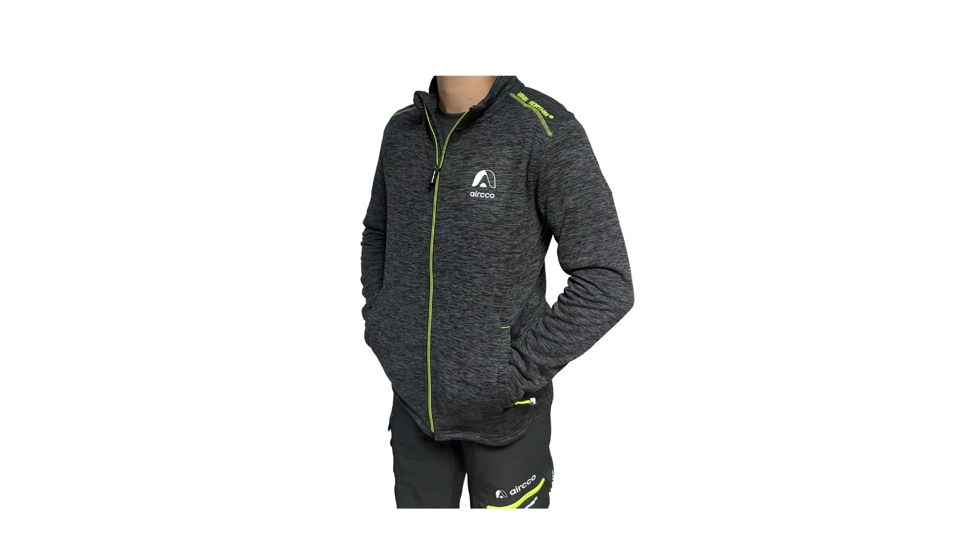 Gilet de travail gris chine L