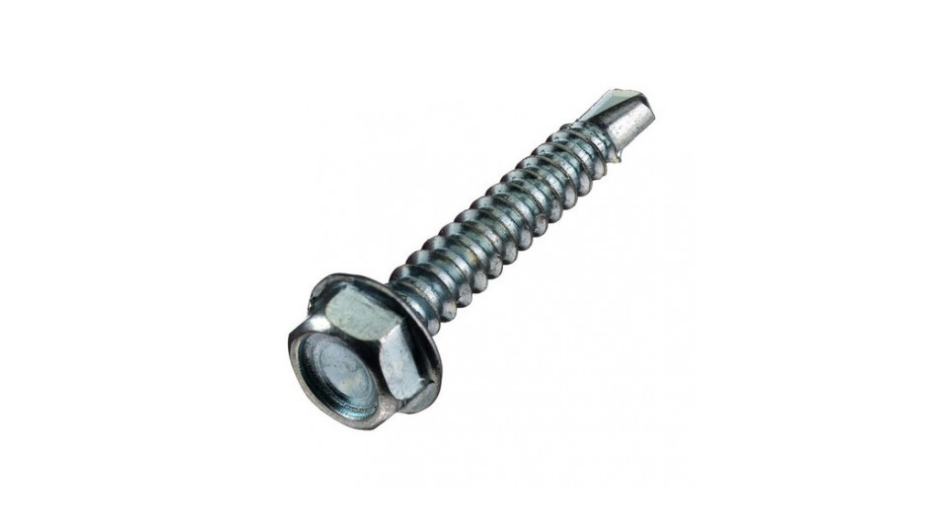Vis auto-forante 4,2 X 19 Tête hexagonale avec  embout - (1000pcs)