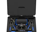 Manomètre électronique connecté 2 voies à écran tactile couleur + 2 pinces de température - coffret trolley - VALUE