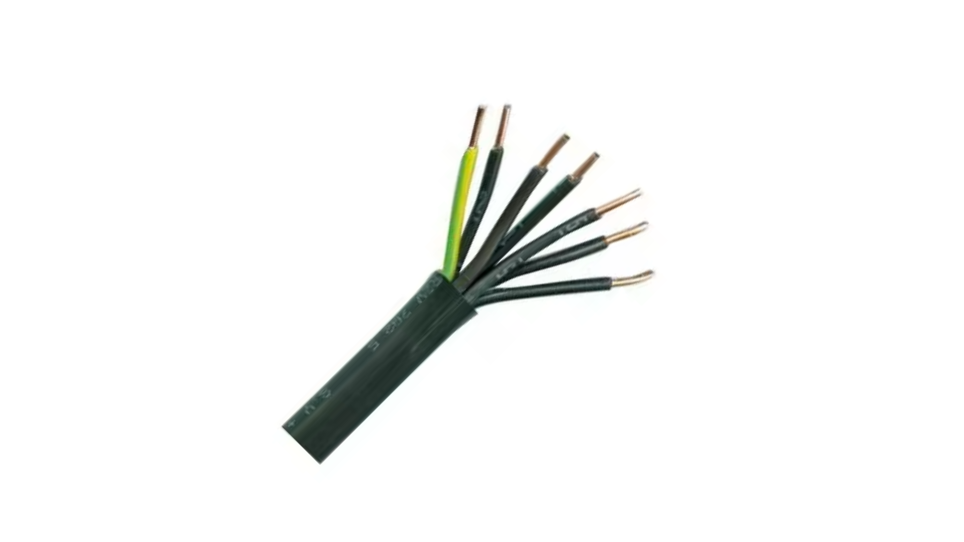 Câble électrique 7G1,5 couronne de 50m