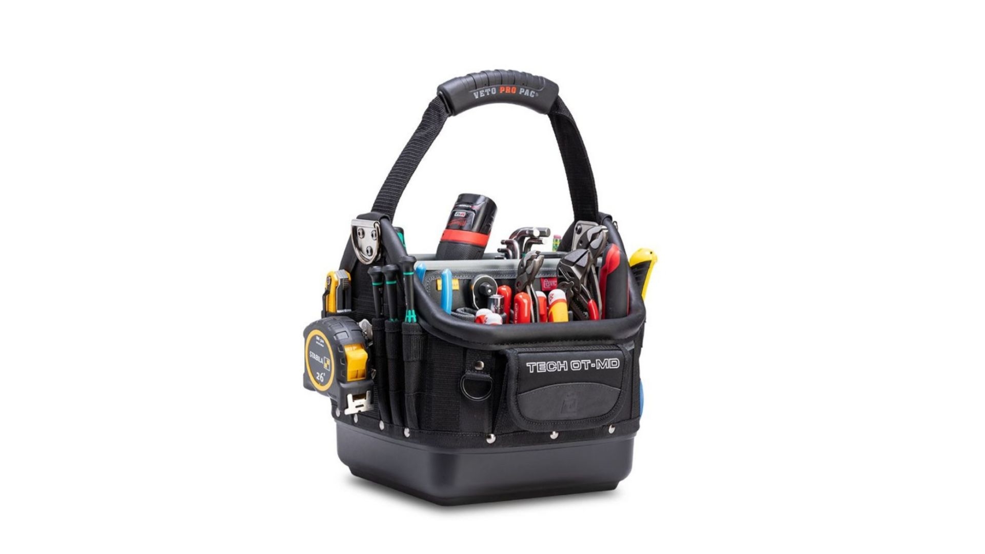 Pro Pac Sac à outils ouvert Tech OT-MD Blackout - VETO