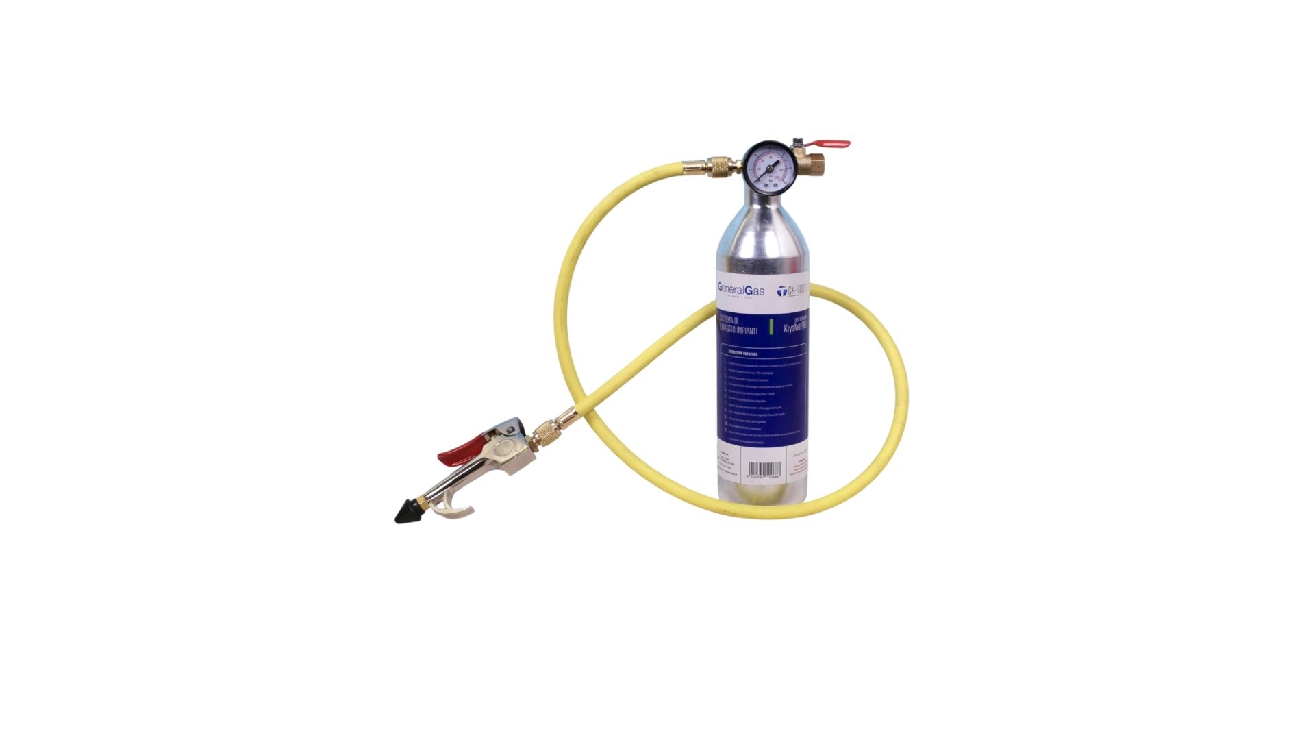 Pistolet, flexible et bouteille pour solvant de rinçage liquide - TEDDINGTON