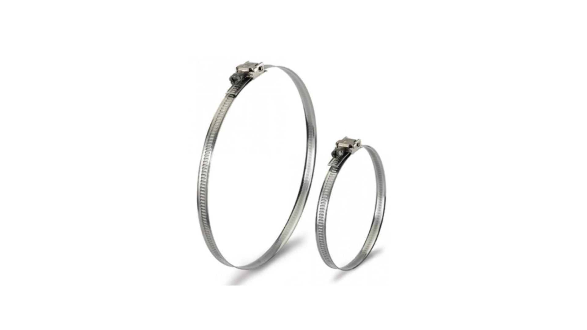 ACOCLIP Collier de serrage Inox avec tête  basculante Ø 60-270 x10 - ACOMAT