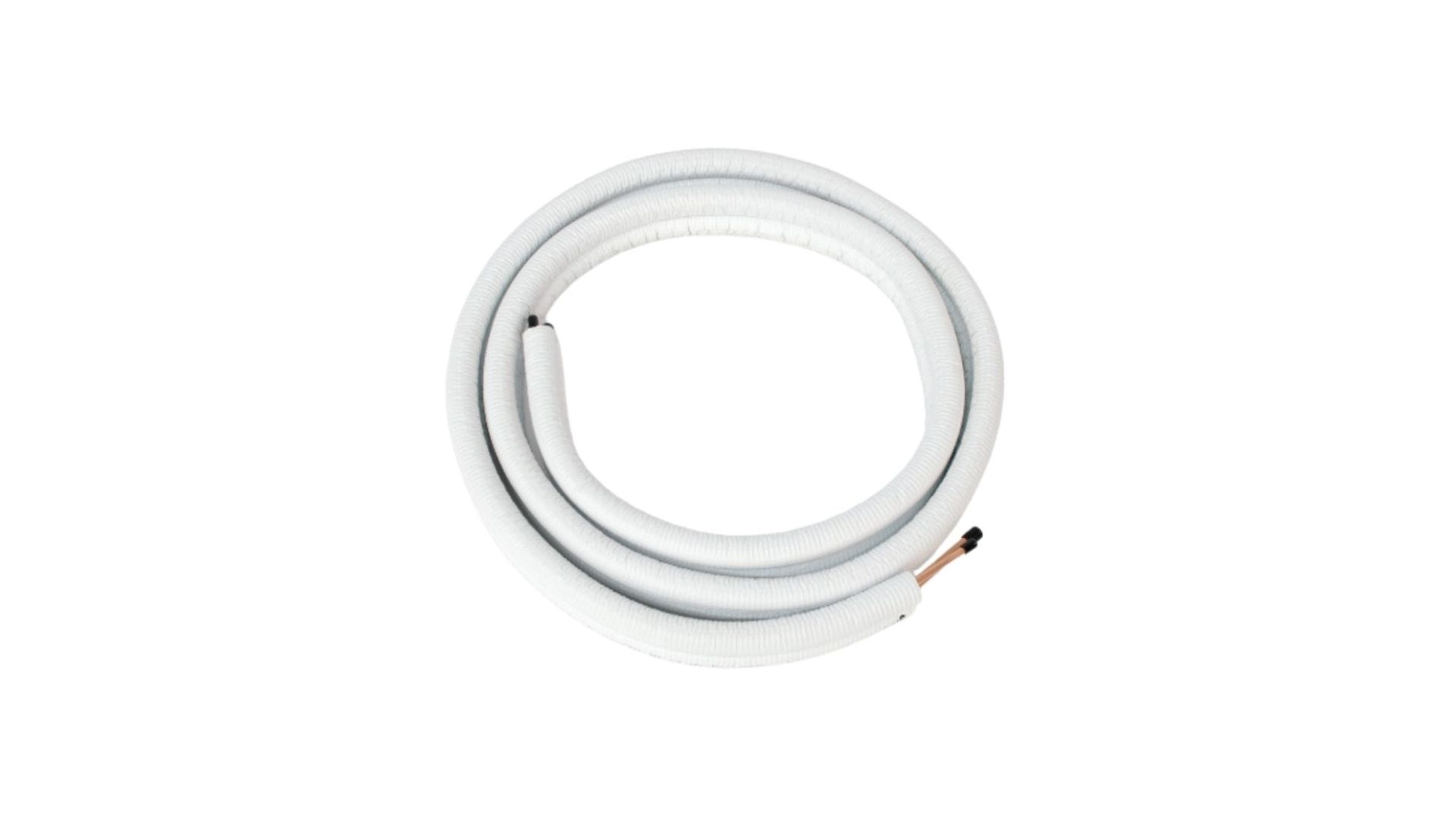 Liaison frigorifique double 1/4" - 5/8" -  0.8mm/1.0mm - 20M de cuivre