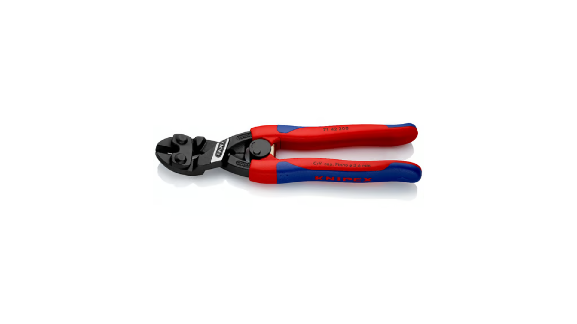 KNIPEX CoBolt avec gaines bi-matière minces atramentisée noire - KNIPEX