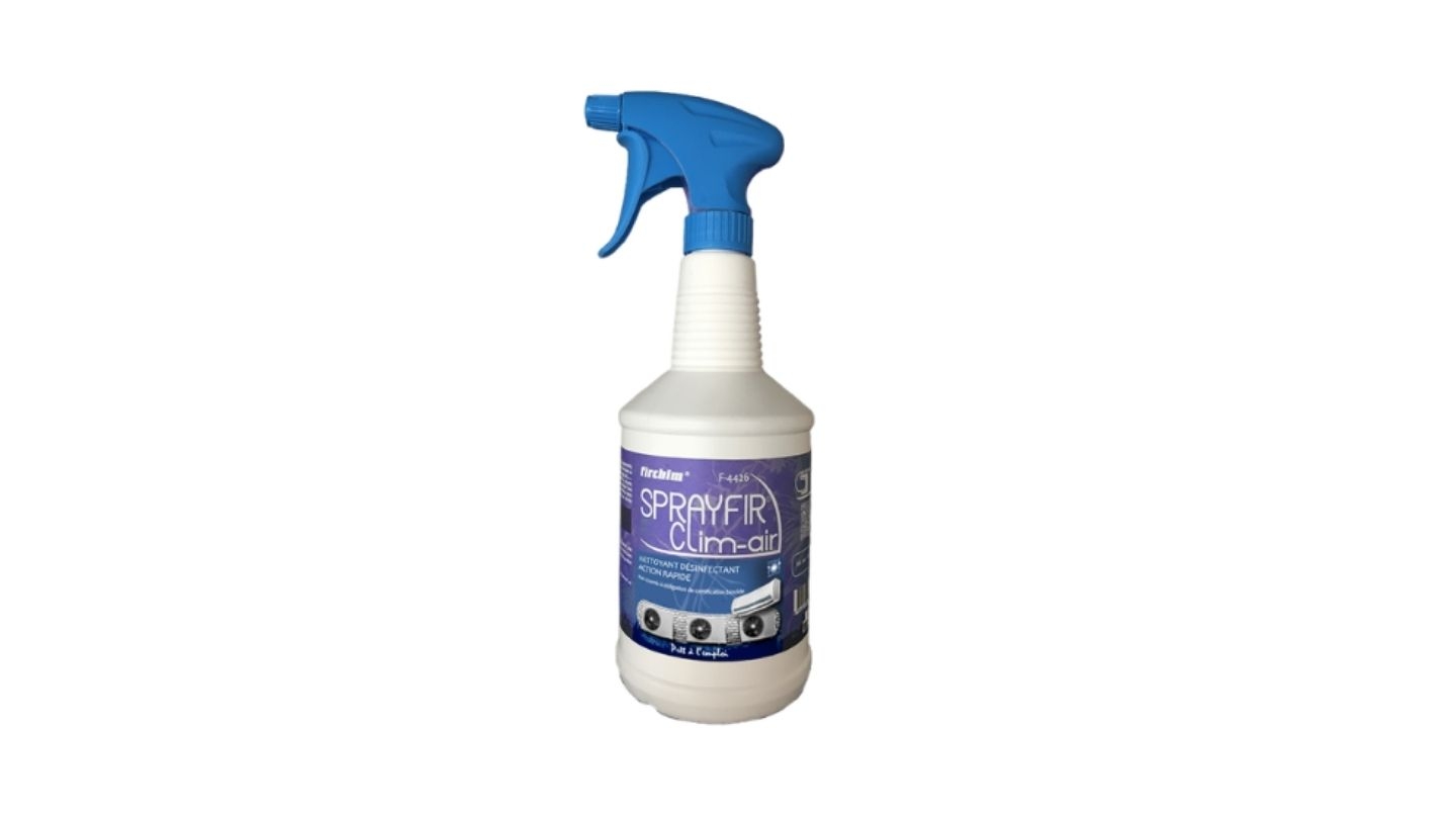 SPRAYFIR CLIM-AIR  Spray nettoyant désinfectant (sans obligation Certibiocide) - FIRCHIM