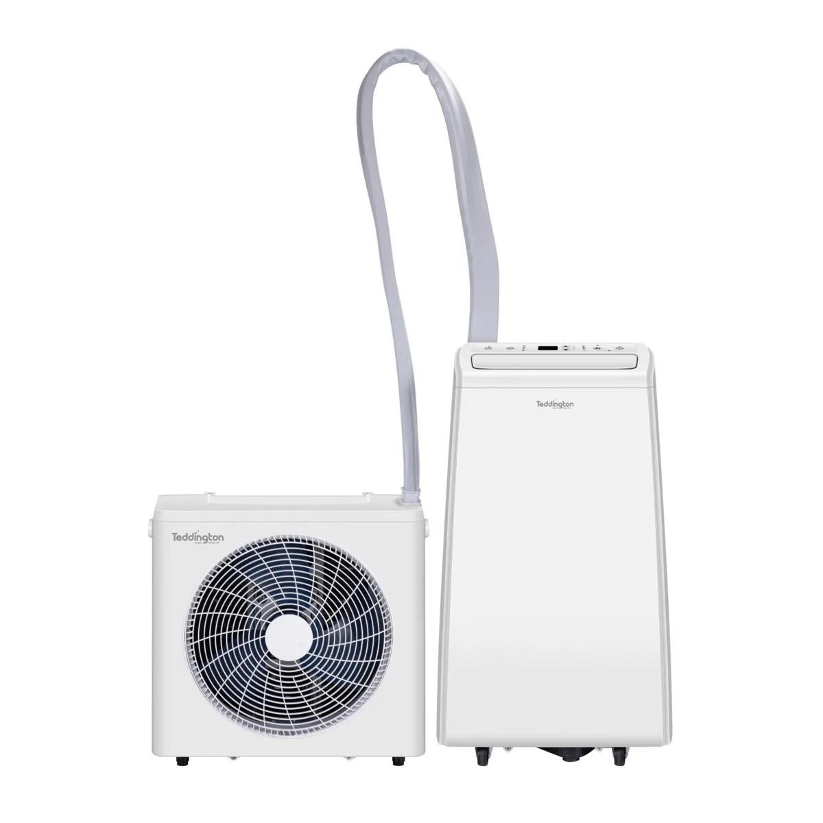 Climatiseur mobile split réversible R290 3,5 kW - 450 m³/h - TEDDINGTON