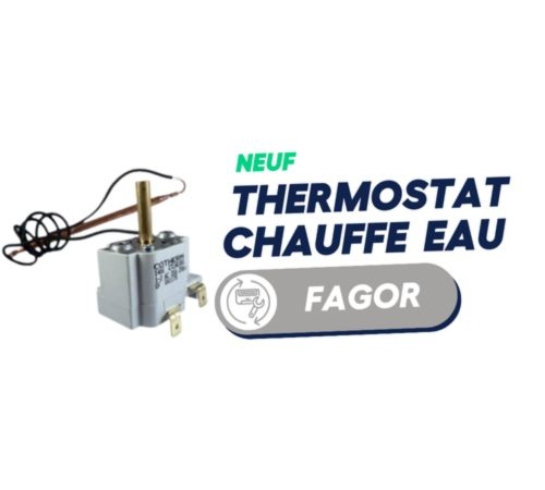 THERMOSTAT CHAUFFE EAU BIPOLAIRE 16A 400V pour TGC-150 code 911111264 - FAGOR