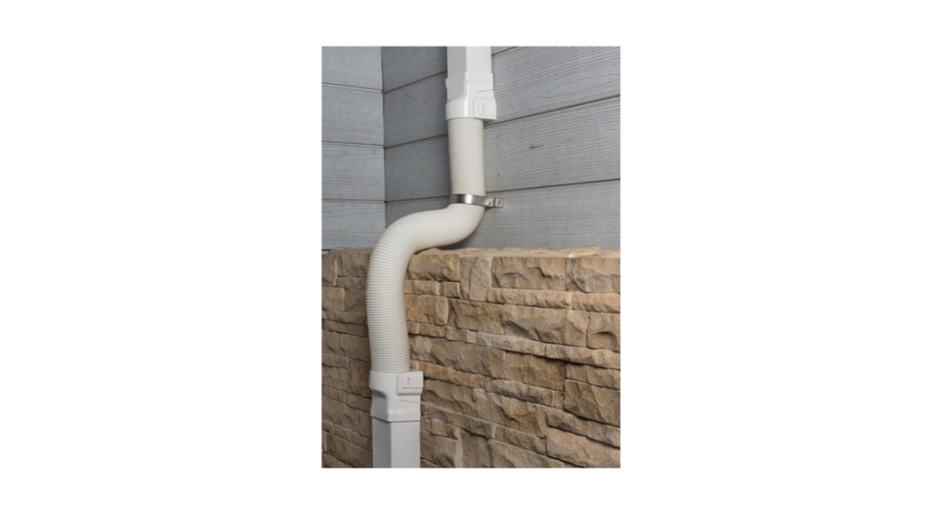 Kit raccordement flexible de goulottes ø 80 mm