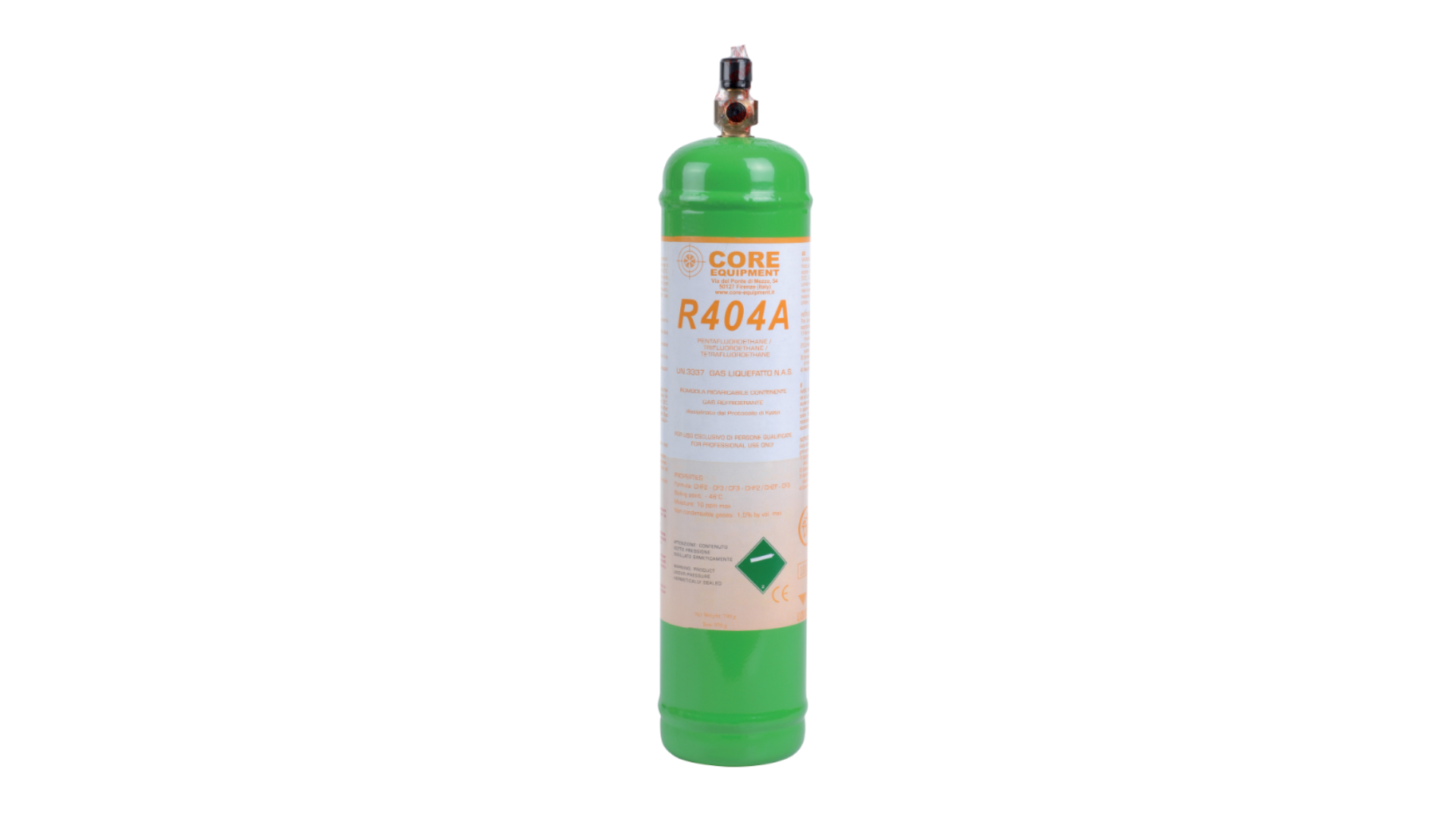 Bouteille réfrig. R404 800 GR