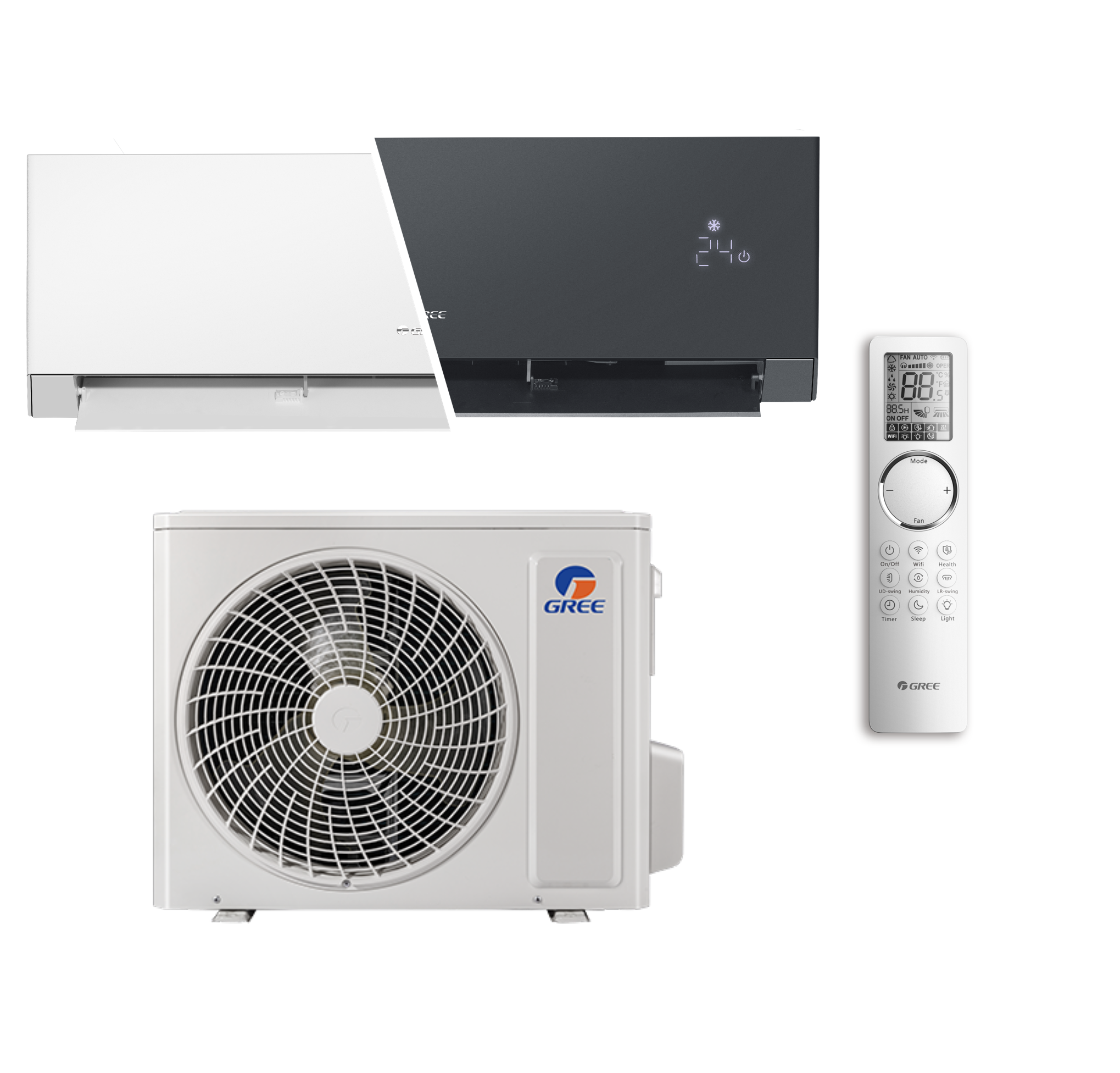 Ensemble monosplit CLIVIA+ T9 - 2,7/3kw - R32 (ecotaxe 9,44€)