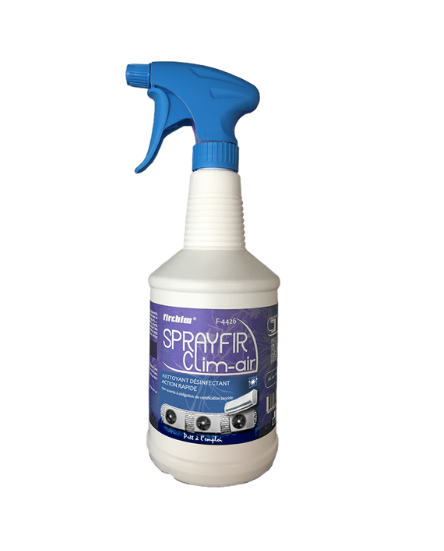 SPRAYFIR CLIM-AIR  Spray nettoyant désinfectant (sans obligation Certibiocide) - FIRCHIM