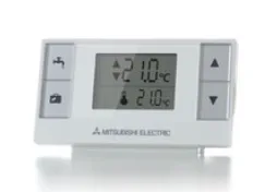 PAR-WT50R-E Télécommande sans fil Ecodan hydrobox - Emetteur - avec fonction 2 zones (eco-taxes 0,04 euros)