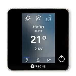 Thermostat Ibpro6 monochrome Airzone Think Radio (CE6) noir - AIRZONE