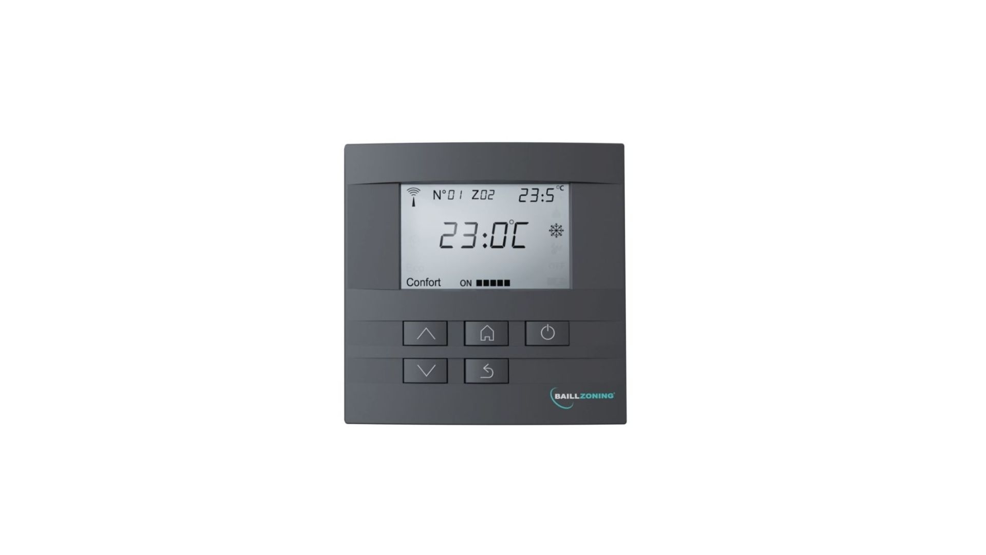 Thermostat Radio pour régulation anthracite - BAILLINDUSTRIE