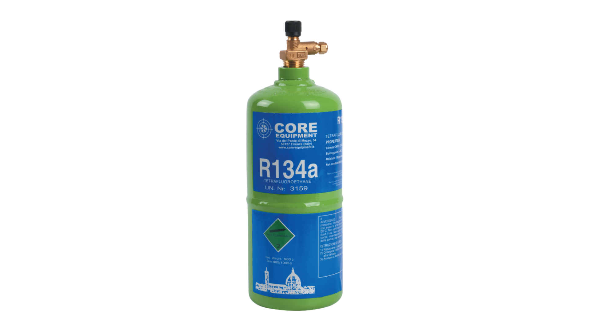 Bouteille réfrig. R134A 900 GR