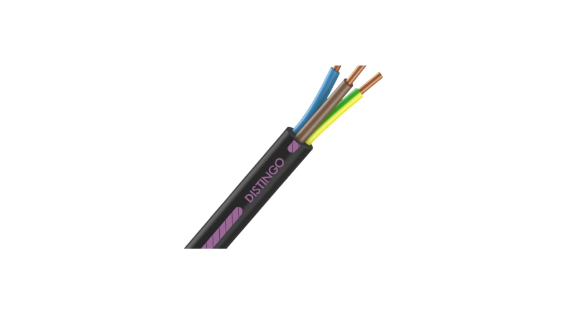 Câble électrique 3G4  couronne de 50m