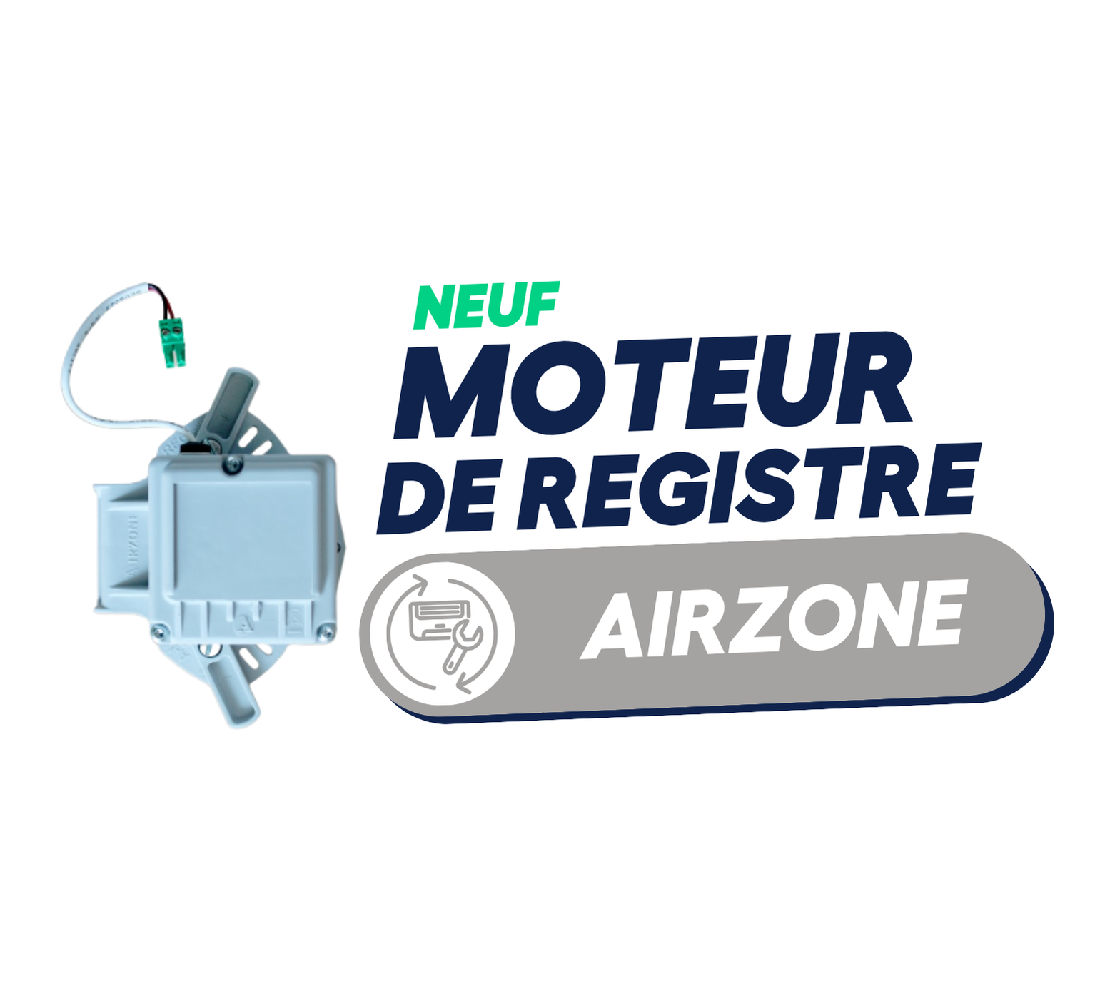 AZPV0MOTCMC - Moteur de registre circulaire Airzone