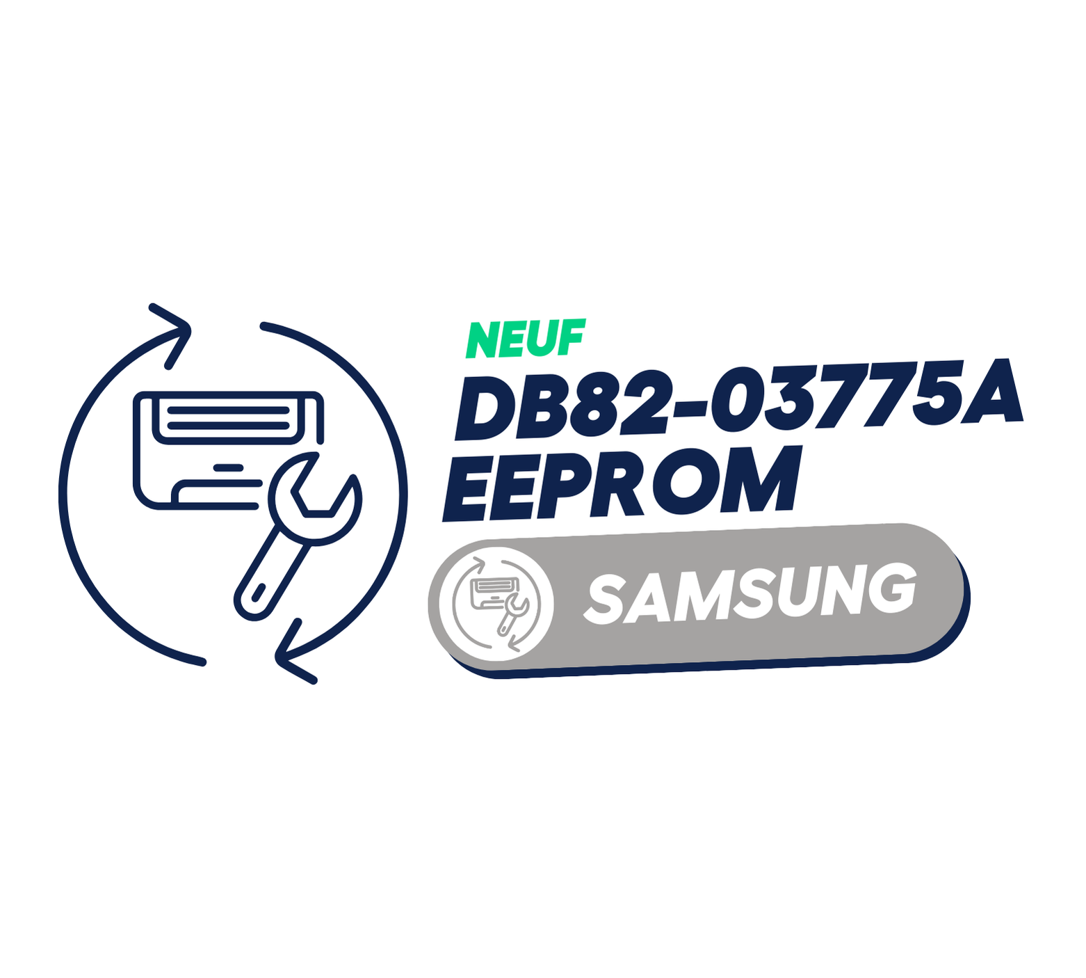 SAMSUNG - DB82-03775A - EEprom pour  AJ068MCJ3EH (neuf)