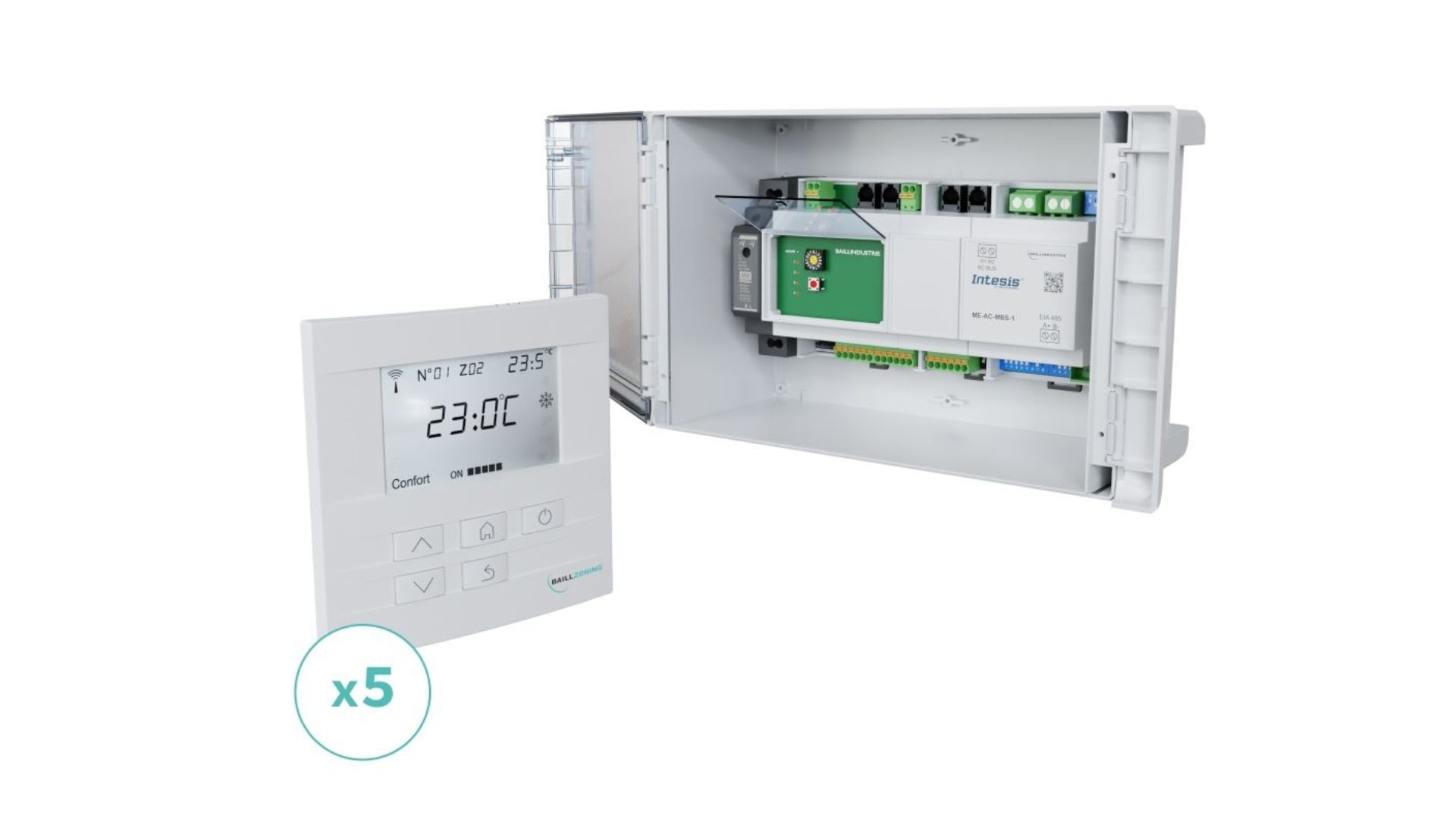 Kit de régulation à 5 Zones - BAILLINDUSTRIE