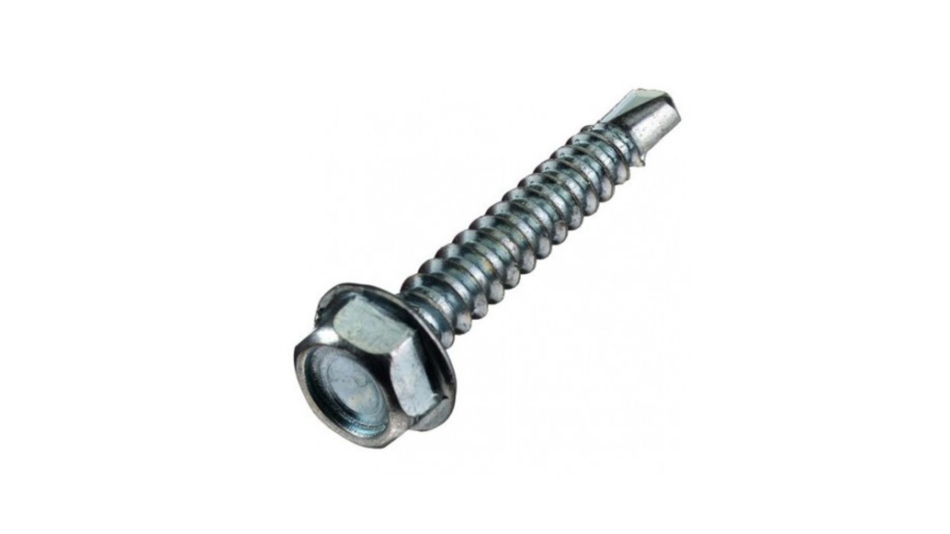 Vis auto-forante 4,2 X 16 Tête hexagonale avec  embout - (1000pcs)