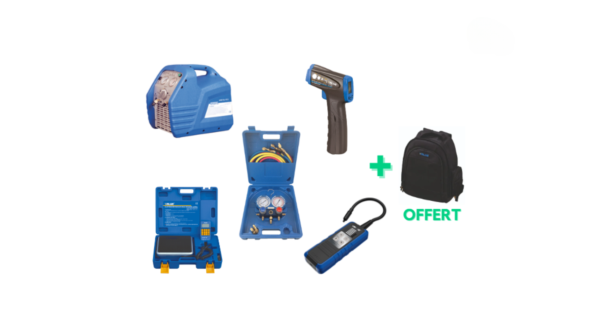 Kit outillage pour Attestation de Capacité + Sac à dos Value OFFERT