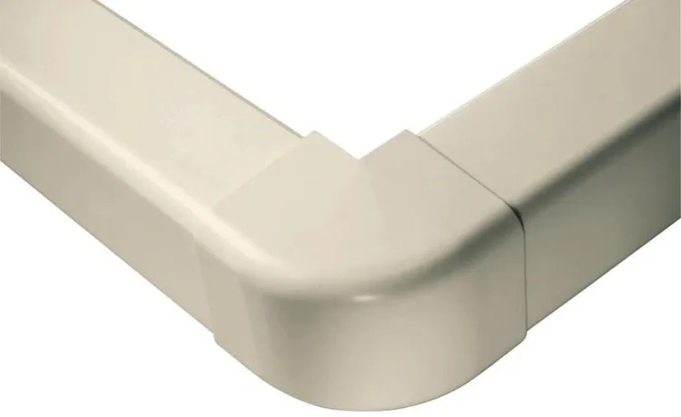 Angle extérieur 110x75mm Ivoire (carton de 6 pièces)