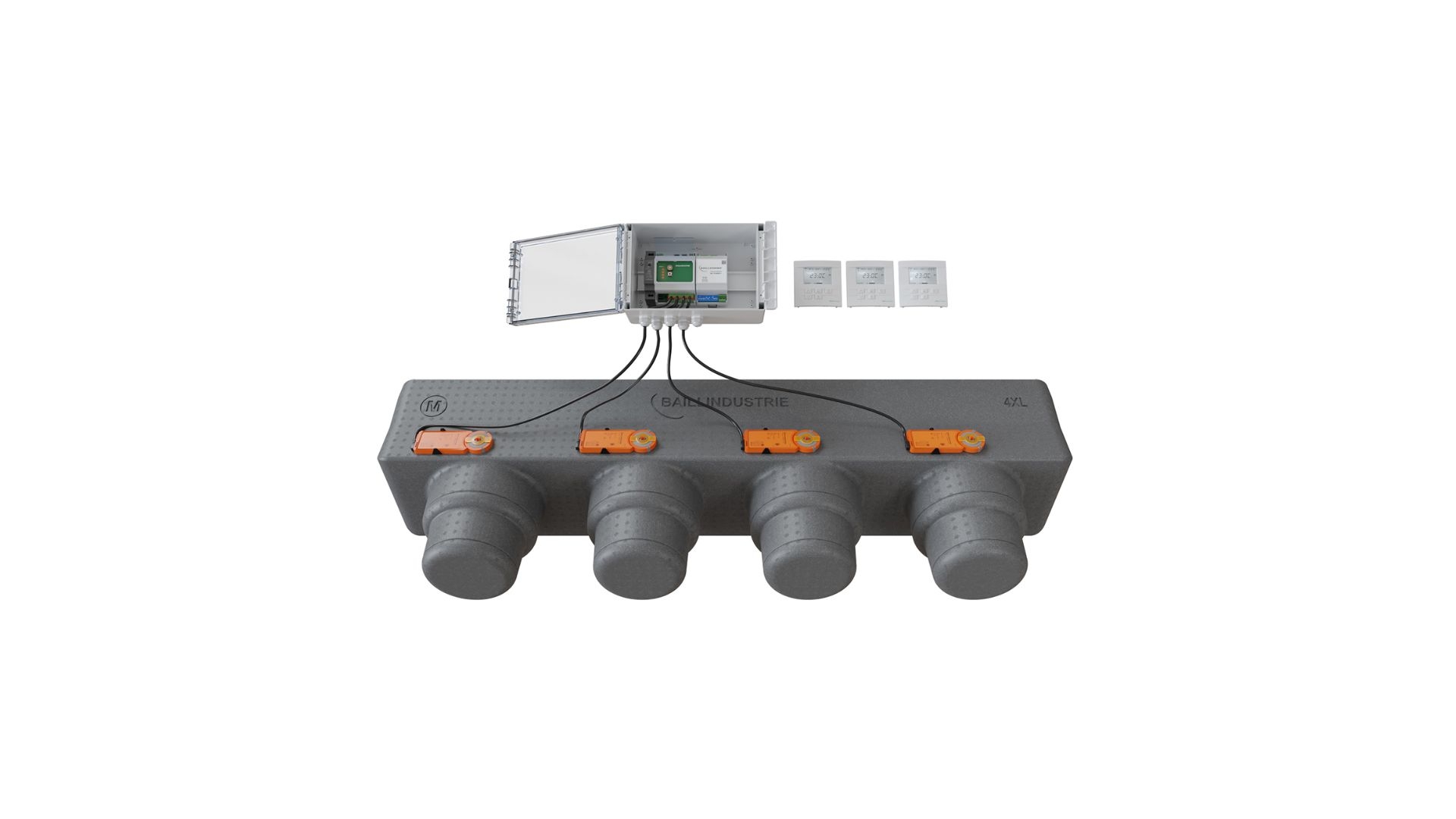 Régulation BAILLZONING - PACK DE REGULATION à 3 ZONES - BAILLINDUSTRIE
