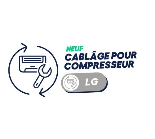 Cablâge pour COMPRESSEUR - UU30W.UED - LG (neuf)