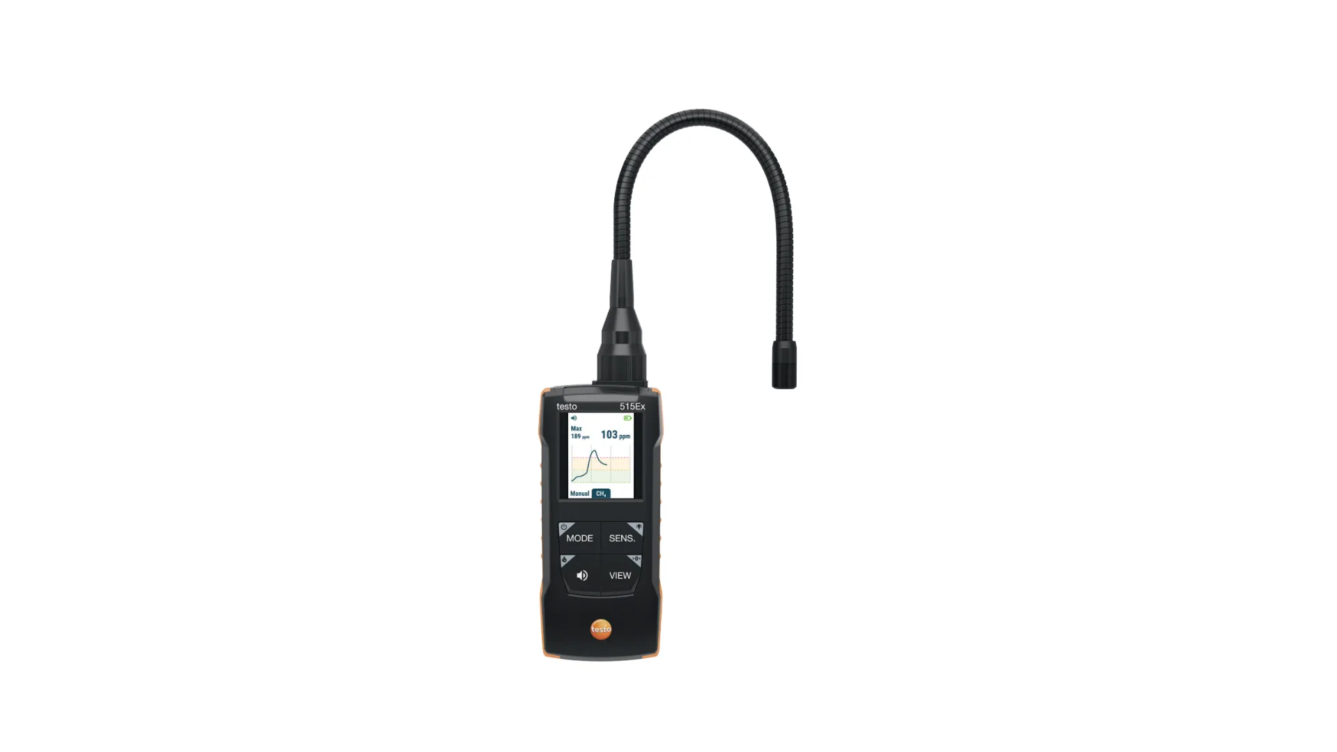 Testo 515 Ex, Détecteur de fuite de gaz et fluides frigorigènes certifié ATEX - TESTO