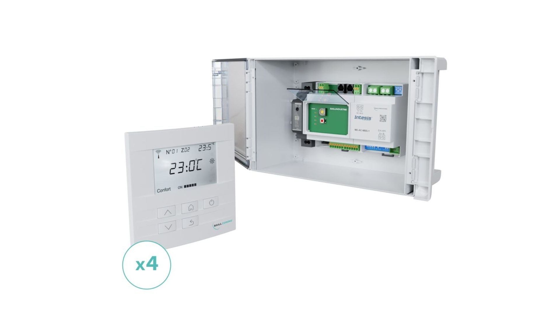 Kit de régulation à 4 Zones - BAILLINDUSTRIE
