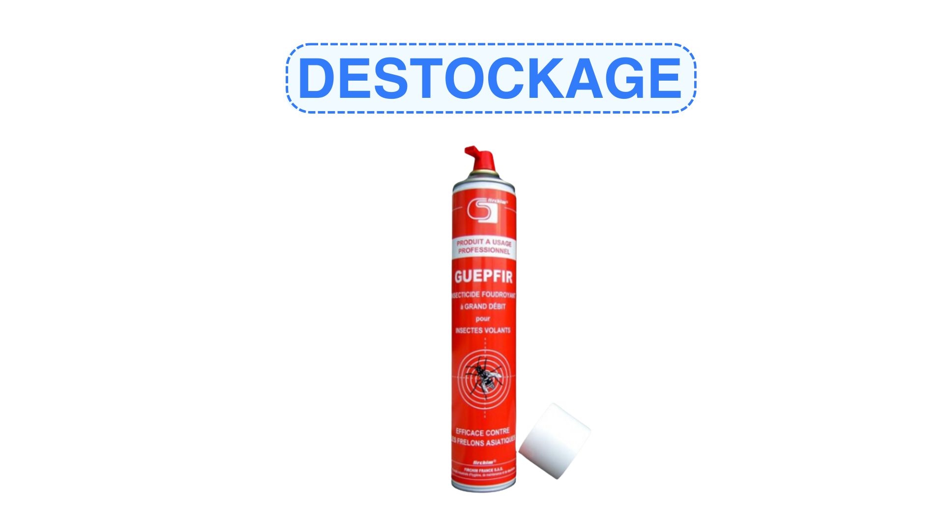 Guepfir - Aérosol anti guêpes et frelons 750ml - FIRCHIM