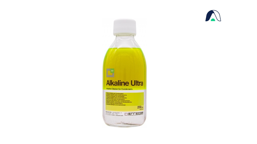 ALKALINE ULTRA Nettoyant puissant dégraissant et dépolluant pour condenseur - ERRECOM/LINSTRUMENT (Flacon 250ml)