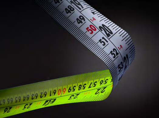 BMI Mètre à ruban de poche (rouge) 5 m, fabriqué en Allemagne : :  Bricolage
