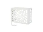 Cache clim acier galvanisé model Diamante Taille XL - blanc - ASPEN PUMPS