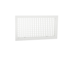 Grille de soufflage double déflexion 400x200mm- Blanc