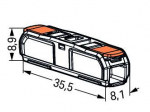 Borne à leviers Inline 2 conducteurs (60p) - WAGO