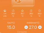 Pompe à chaleur air/eau monobloc haute température Triple-Inverter 15 kW - 400 V triphasé - 4G