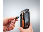 Testo 550s kit Basic avec jeu de flexibles - Manifold électronique intelligent avec sondes de température filaire à pince et jeu de 3 flexibles