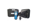 Kit anémomètre à hélice et manomètre + cône de mesure de débit 250 x 250 mm + certificat d'ajustage AFD-550K - LINSTRUMENT