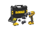 Perceuse visseuse à têtes multiples XR 12V 3Ah Li-Ion Brushless DeWALT + 2 batteries et 1 chargeur