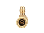 Adaptateur de vanne de sécurité pour raccord Schrader 1/4"M x 5/16"F / VALUE