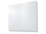 Collecteur de reprise CONFORT WHITE pour plénum de 600x600 mm avec enjoliveur en PVC blanc satiné de 760x760 mm - filtre inclus