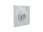 Diffuseur circulaire en aluminium blanc mate - déflecteurs coniques - pour dalle de faux-plafond de 600x600 mm - 1 x Ø 250 mm - BAILLINDUSTRIE
