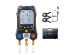 Testo 550s Kit standard - Manifold électronique intelligent avec sondes de température filaire à pince