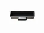 Diffuseur linéaire triple fentes RAL9016 & plénum acier isolé extra-plat 600X150 (piquage 200mm) - BAILLINDUSTRIE