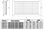 Kit Grille de soufflage double déflexion 400x150mm- Blanc - Plénum de soufflage ABS 400x150 - 1 piquage  Ø200mm