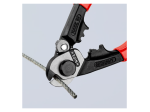Coupe-câbles acier 190mm - Ø2,5-4-5-7mm - Gainage PVC - KNIPEX